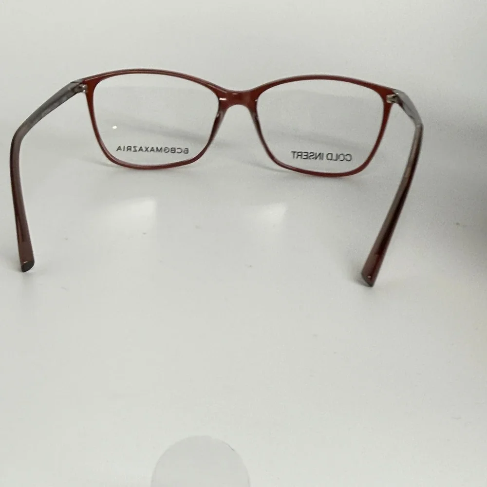 BCBGMAXAZRIA Kayden Raisin‎ Laminate Eyeglasses Frames 54-15-135 CV 22023